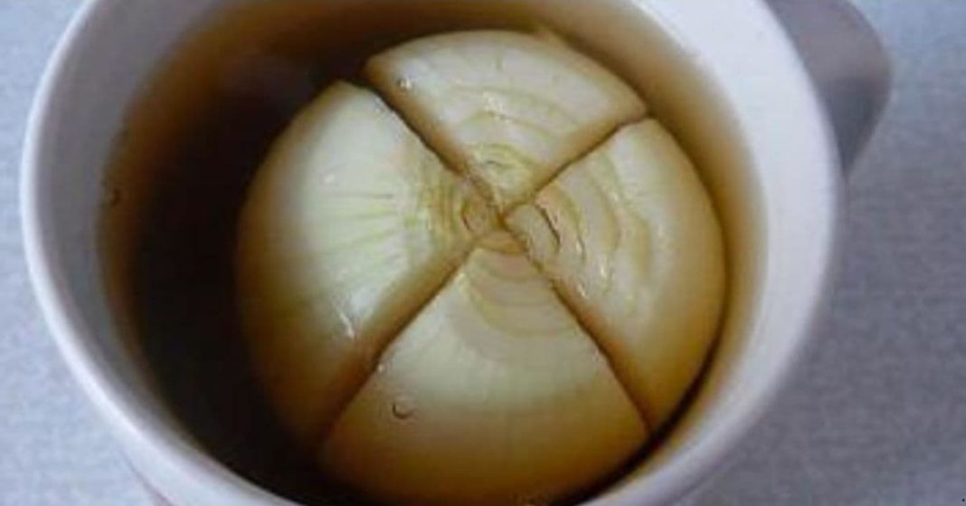 Onion tea