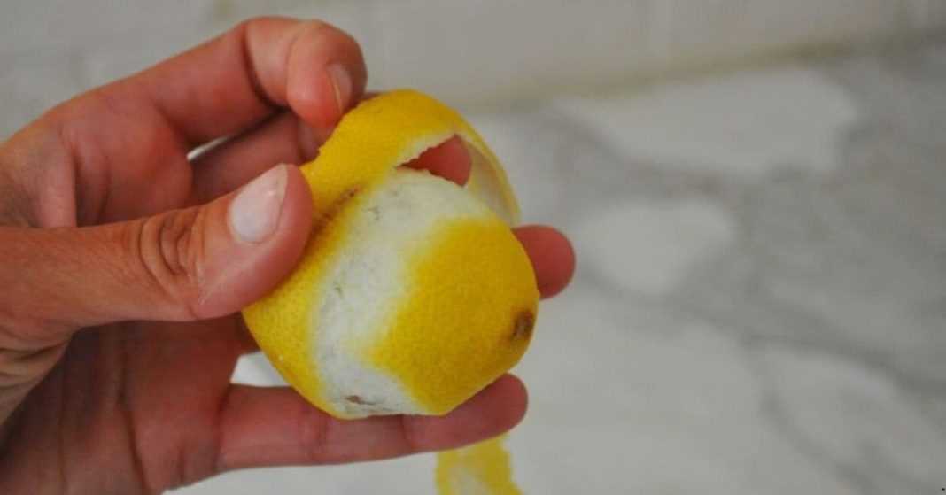 Lemon peel
